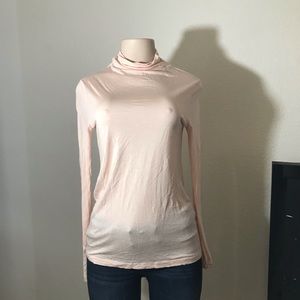 Light pink turtleneck
